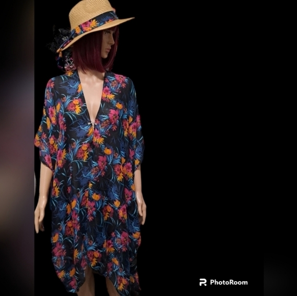 Swim Cover with Matching Hat Set One Size - Picture 9 of 10